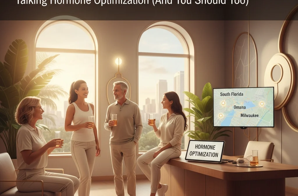 Investigating the Re-Aging Clinic Trend: Why Everyone in South Florida, Omaha & Milwaukee Is Talking About Hormone Optimization (And You Should Too)