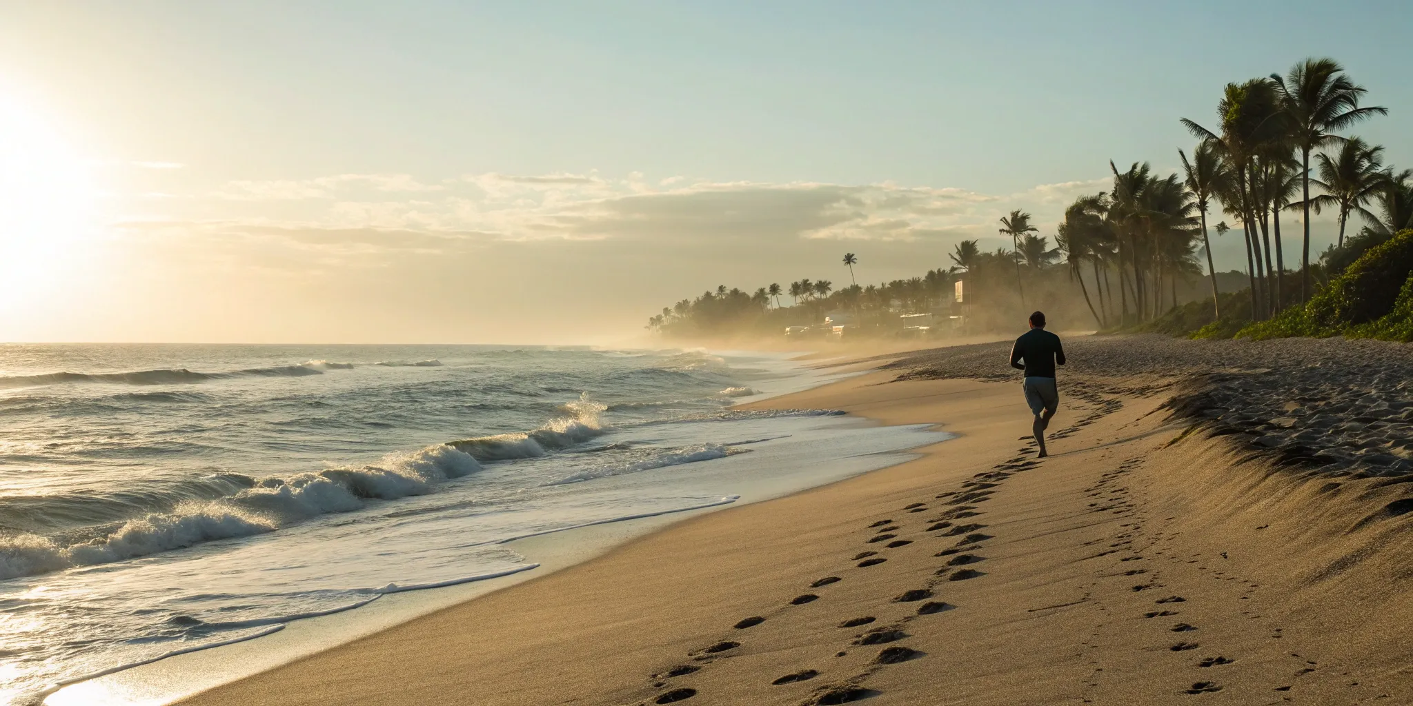 your-guide-to-boca-raton-weight-loss-programs Man jogging on a beach, part of a successful Boca Raton weight loss program.