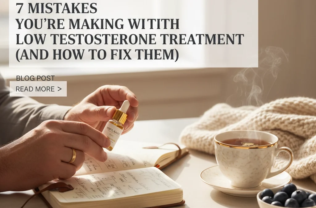 7 Mistakes You're Making with Low Testosterone Treatment (and How to Fix Them)