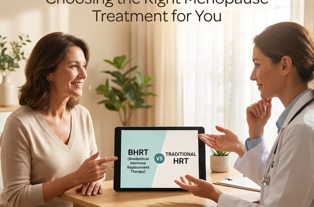 BHRT vs Traditional HRT: Choosing the Right Menopause Treatment for You