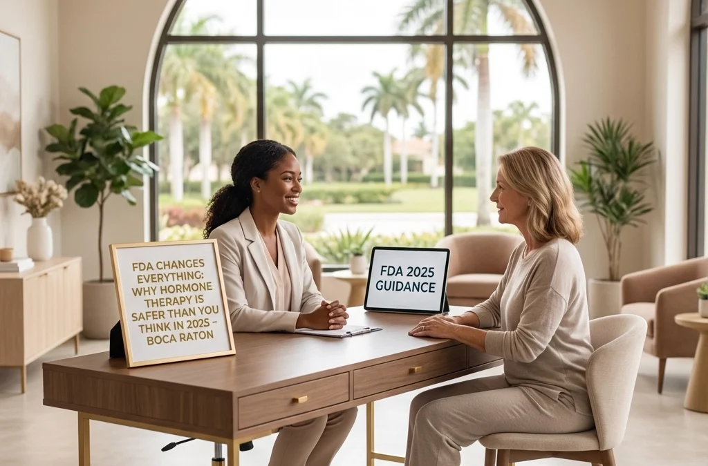 FDA Changes Everything: Why Hormone Therapy Is Safer Than You Think in 2025 – Boca Raton