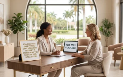 FDA Changes Everything: Why Hormone Therapy Is Safer Than You Think in 2025 – Boca Raton