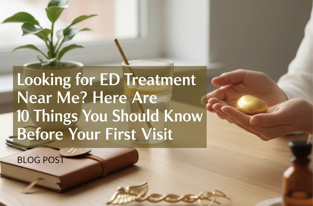 Looking for ED Treatment Near Me? Here Are 10 Things You Should Know Before Your First Visit