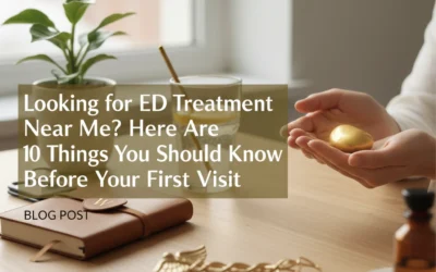 Looking for ED Treatment Near Me? Here Are 10 Things You Should Know Before Your First Visit