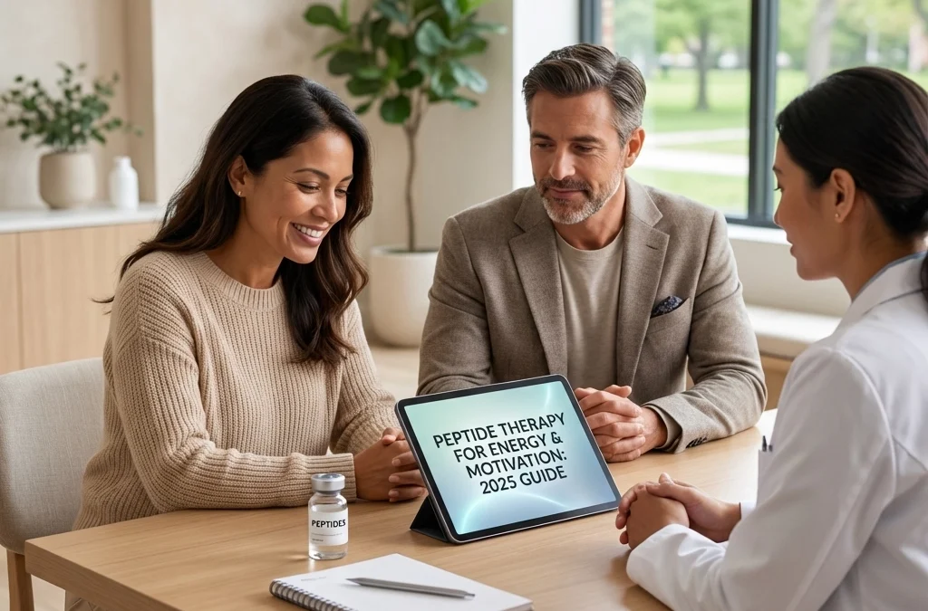 Peptide Therapy for Energy & Motivation: How Modern Peptides Help Men and Women Overcome Fatigue, Burnout, and Brain Fog (2025 Guide)