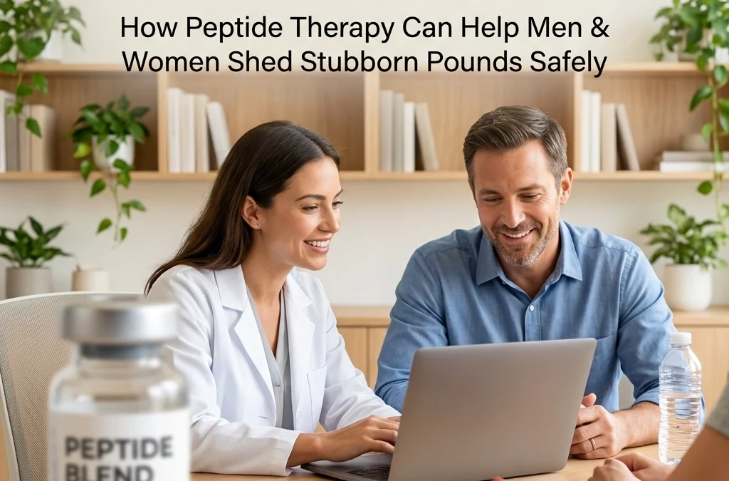 Peptides for Weight Loss: How Peptide Therapy Can Help Men & Women Shed Stubborn Pounds Safely