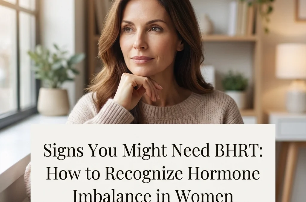 Signs You Might Need BHRT: How to Recognize Hormone Imbalance in Women
