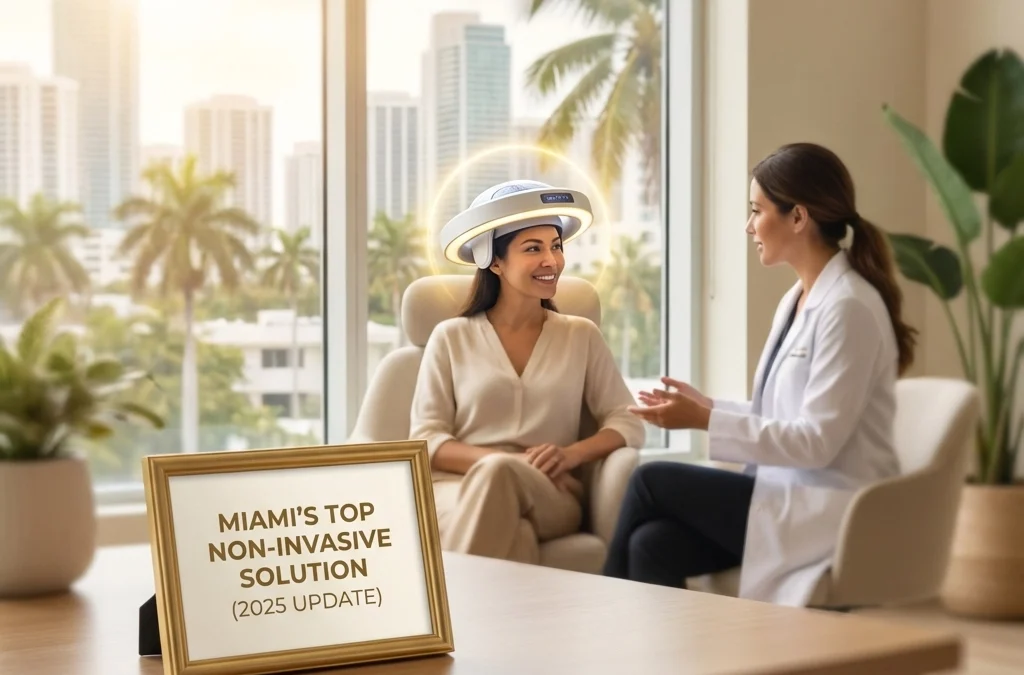 Cold Laser Therapy for Thinning Hair: Miami's Top Non-Invasive Solution (2025 Update)