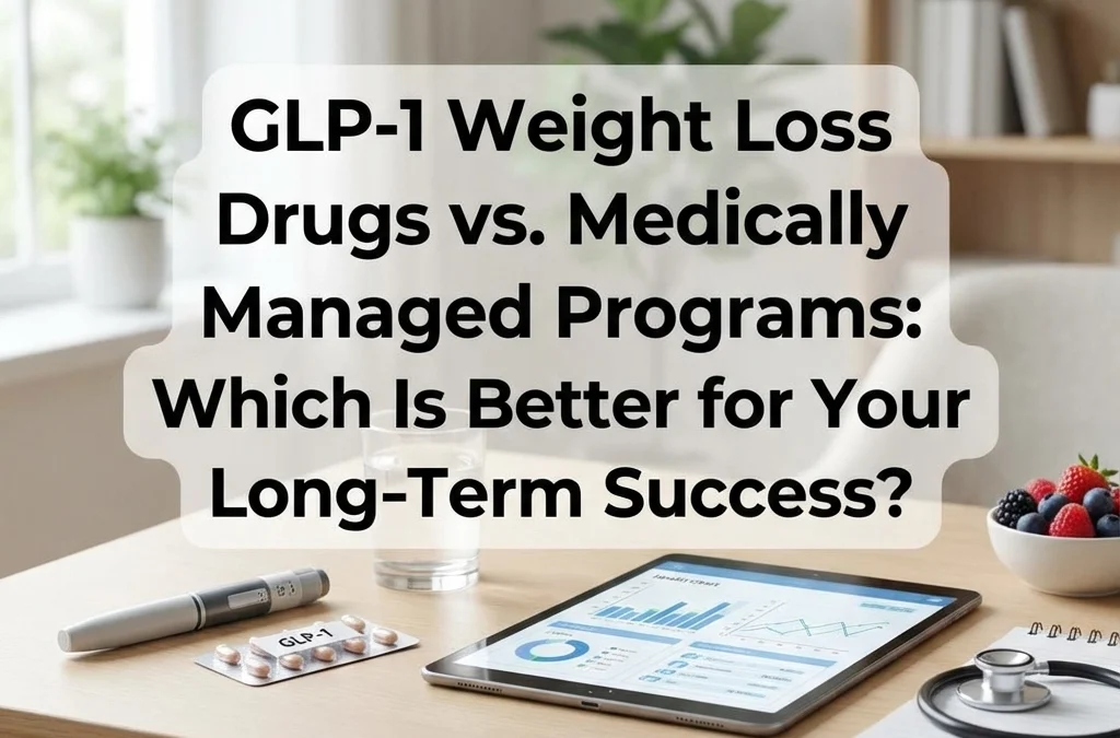 GLP-1 Weight Loss Drugs vs. Medically Managed Programs: Which Is Better for Your Long-Term Success?