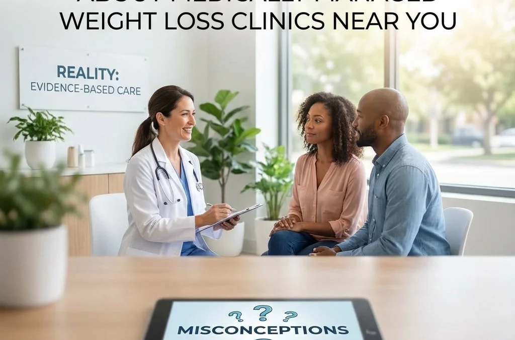 Top 5 Misconceptions About Medically Managed Weight Loss Clinics Near You