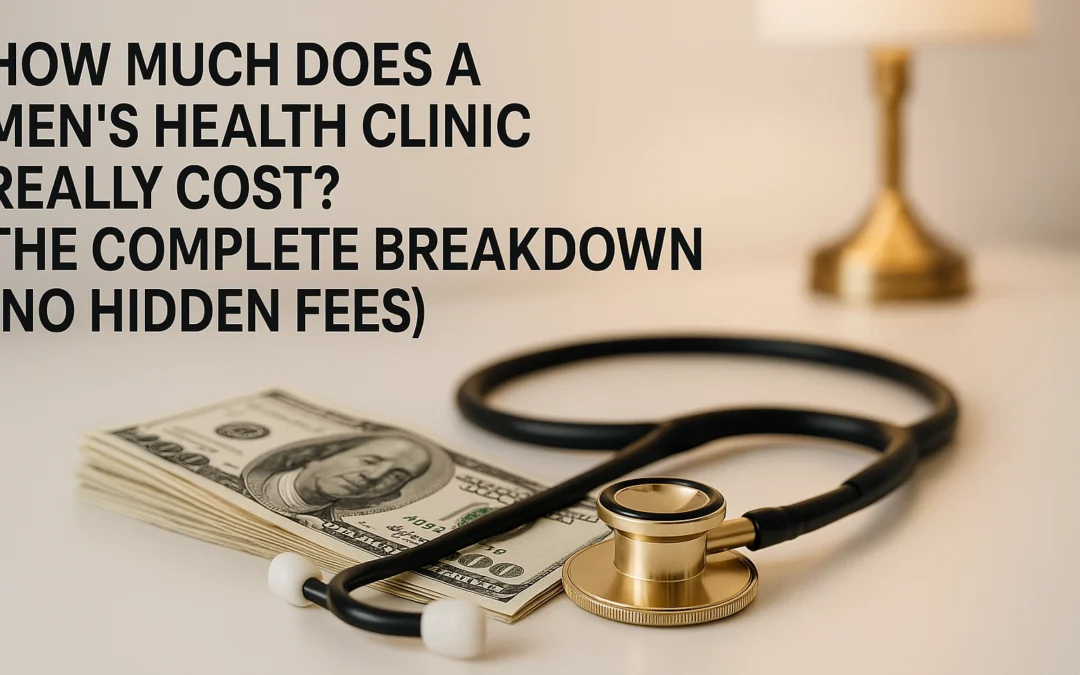 How Much Does a Men's Health Clinic Really Cost? The Complete Breakdown (No Hidden Fees)
