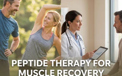 Peptide Therapy for Muscle Recovery: How Men & Women Over 40 Can Heal Faster and Stay Stronger (2025 Guide)