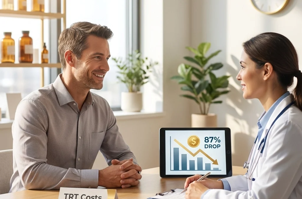 TRT Costs Dropped 87% Since 2022: Here's What Most Men Still Don't Know About Testosterone Therapy