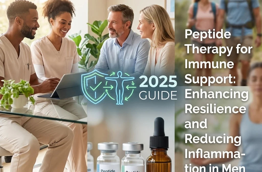 Peptide Therapy for Immune Support: Enhancing Resilience and Reducing Inflammation in Men & Women (2025 Guide)