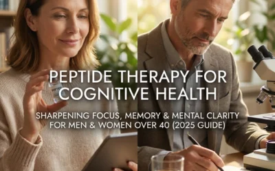 Peptide Therapy for Cognitive Health: Sharpening Focus, Memory & Mental Clarity for Men & Women Over 40 (2025 Guide)