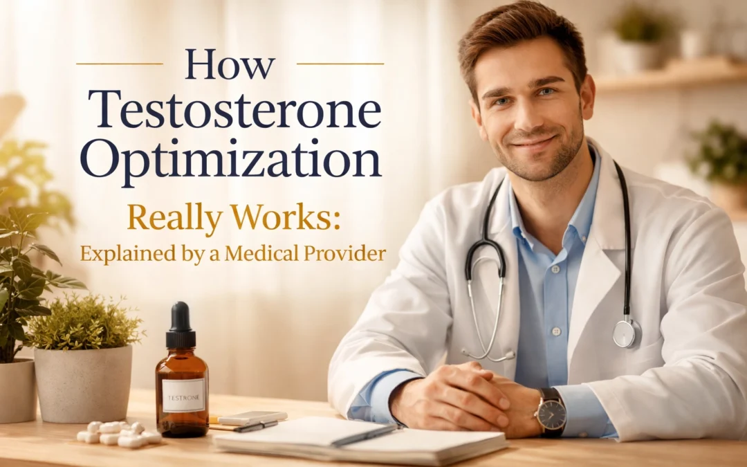 How Testosterone Optimization Really Works: Explained by a Medical Provider