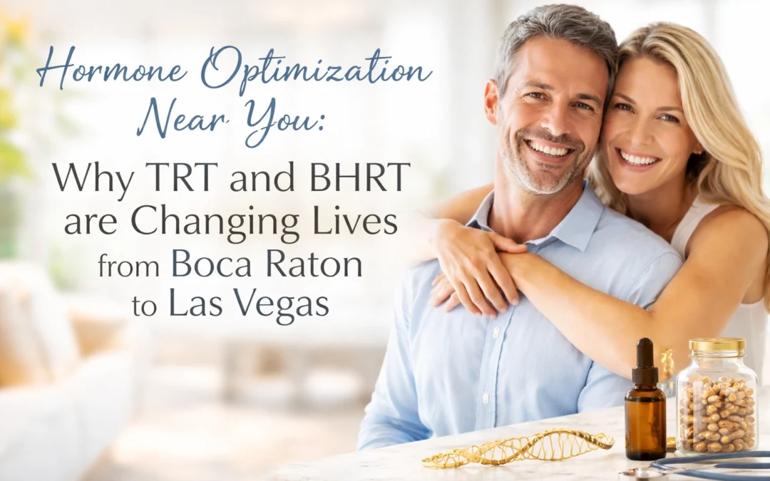Hormone Optimization Near You: Why TRT and BHRT are Changing Lives from Boca Raton to Las Vegas