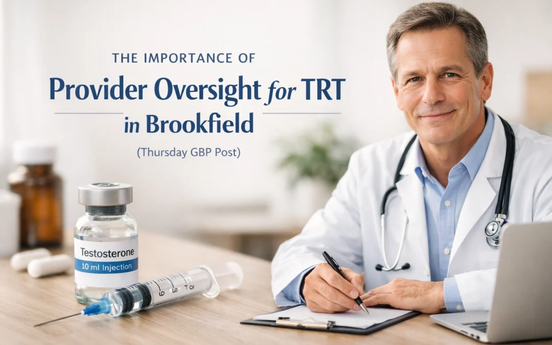 The Importance of Provider Oversight for TRT in Brookfield (Thursday GBP Post)