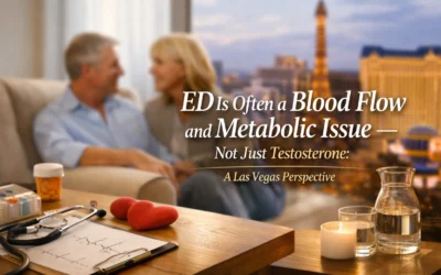 ED Is Often a Blood Flow and Metabolic Issue : Not Just Testosterone: A Las Vegas Perspective