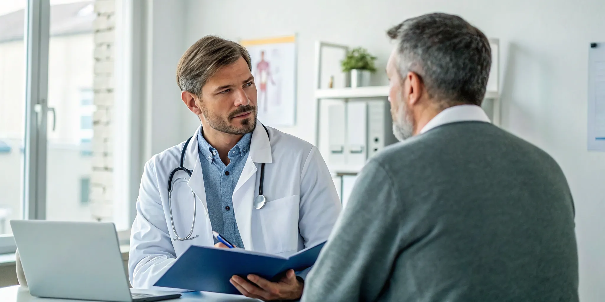 beyond-dieting-your-guide-to-medical-weight-loss-304155 A doctor and patient discussing a medical weight loss plan.