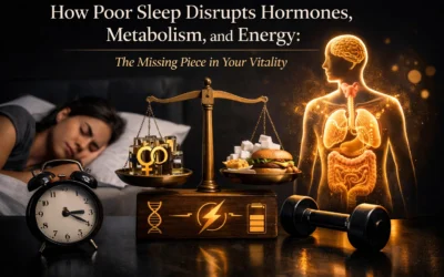 How Poor Sleep Disrupts Hormones, Metabolism, and Energy: The Missing Piece in Your Vitality