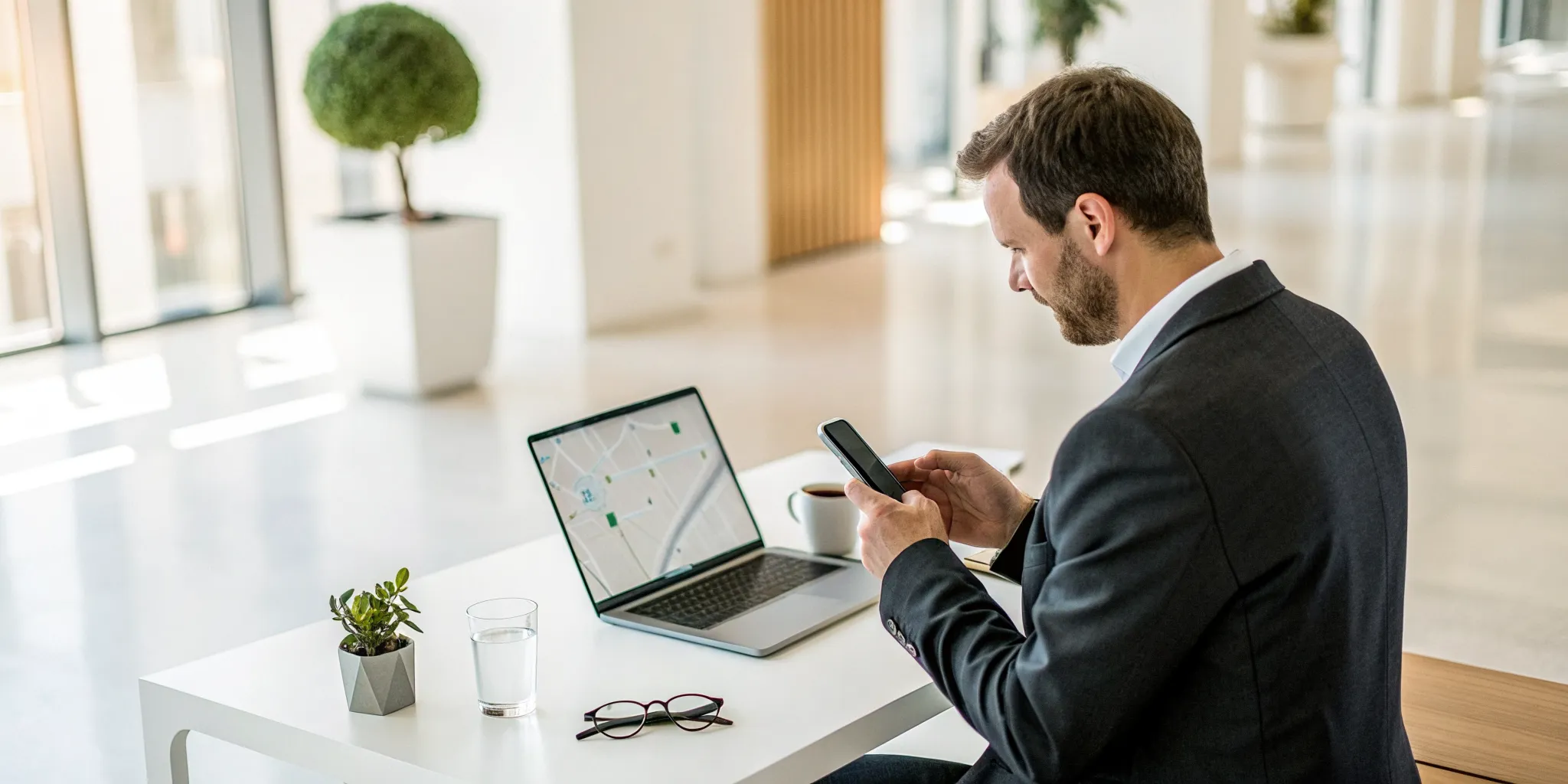 how-to-find-the-right-vitality-clinic-near-me-413939 Man searching for a vitality clinic near me on his laptop.